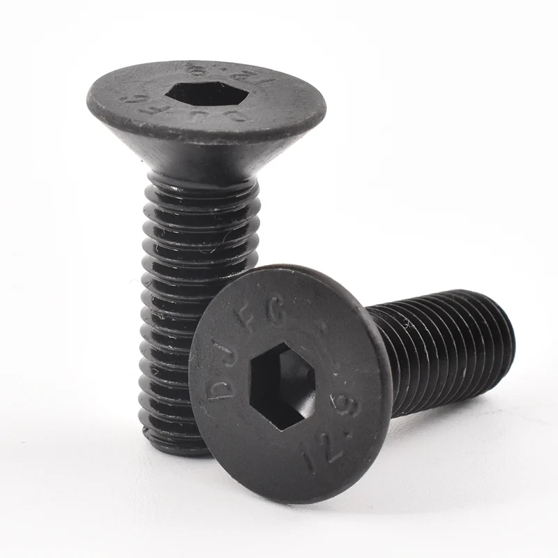 Black Oxid HEX Socket Countersk Cap Cap Cap